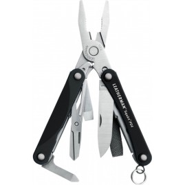 Мультитул LEATHERMAN SQUIRT PS4 BLACK 831233